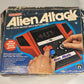 Vintage Alien Attack Electronic Handheld Game Complete w/ Box & Manual Tested
