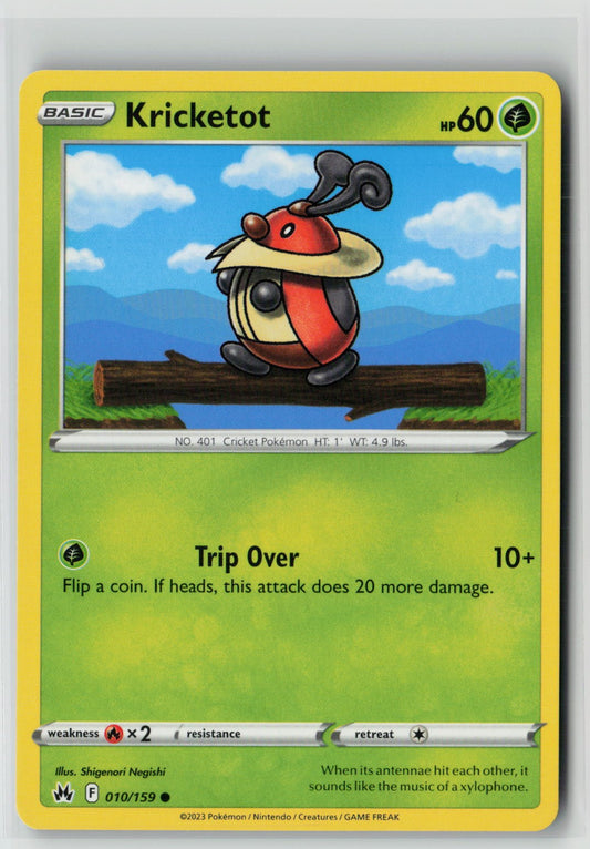 Kricketot (SWSH: Crown Zenith 010/159) NM