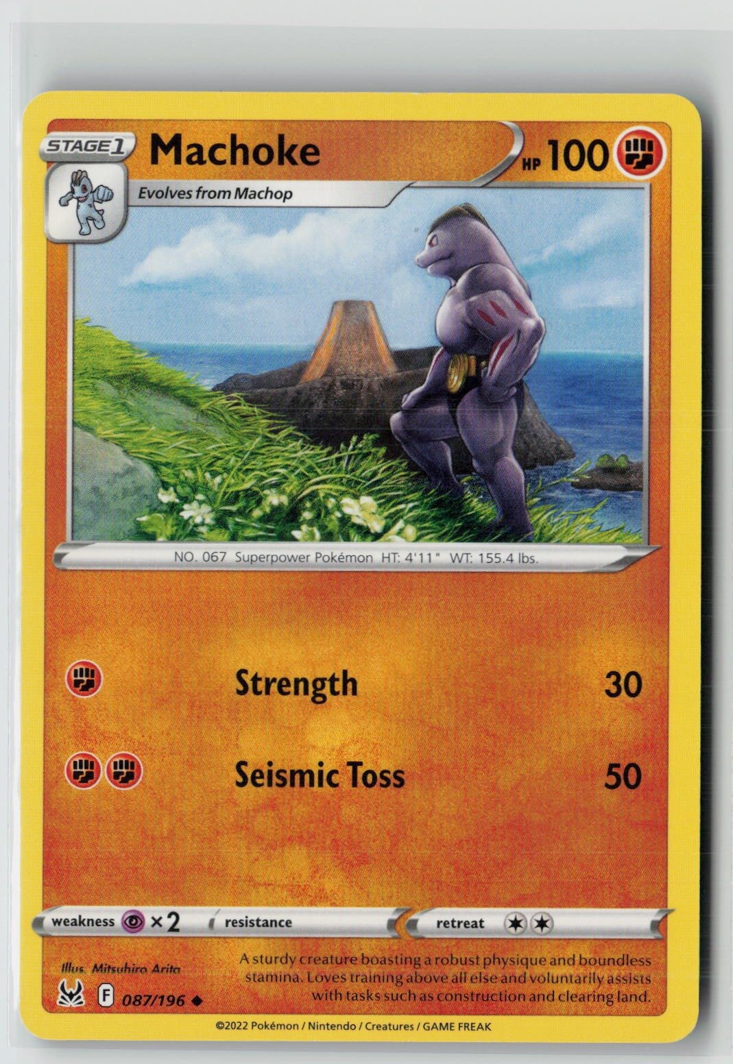 Machoke (SWSH11: Lost Origin 087/196) NM