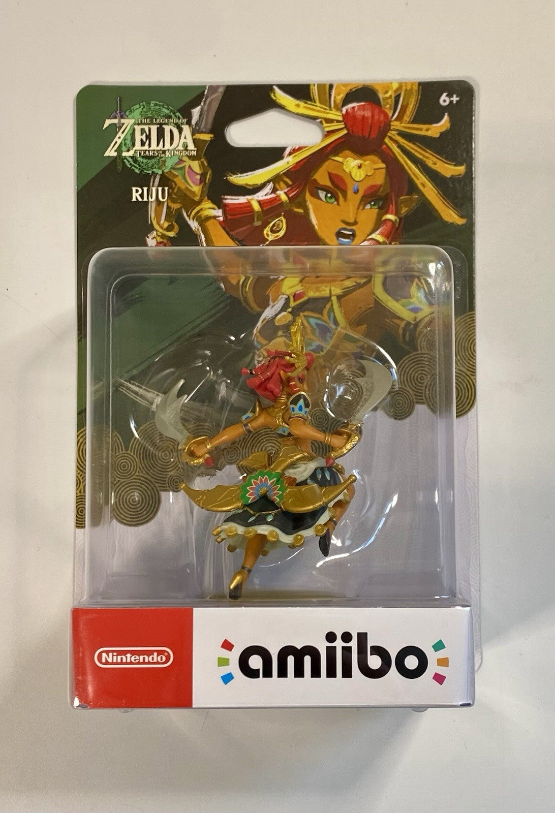 Riju - Zelda Tears of the Kingdom Amiibo Figure - NEW & SEALED Nintendo