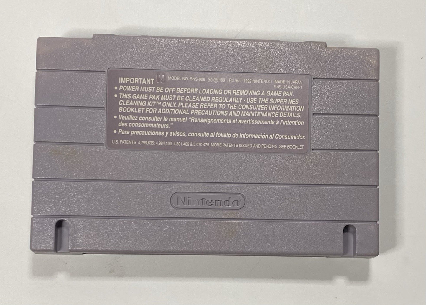 Jurassic Park (Super Nintendo Entertainment System SNES, 1993) TESTED & Works!