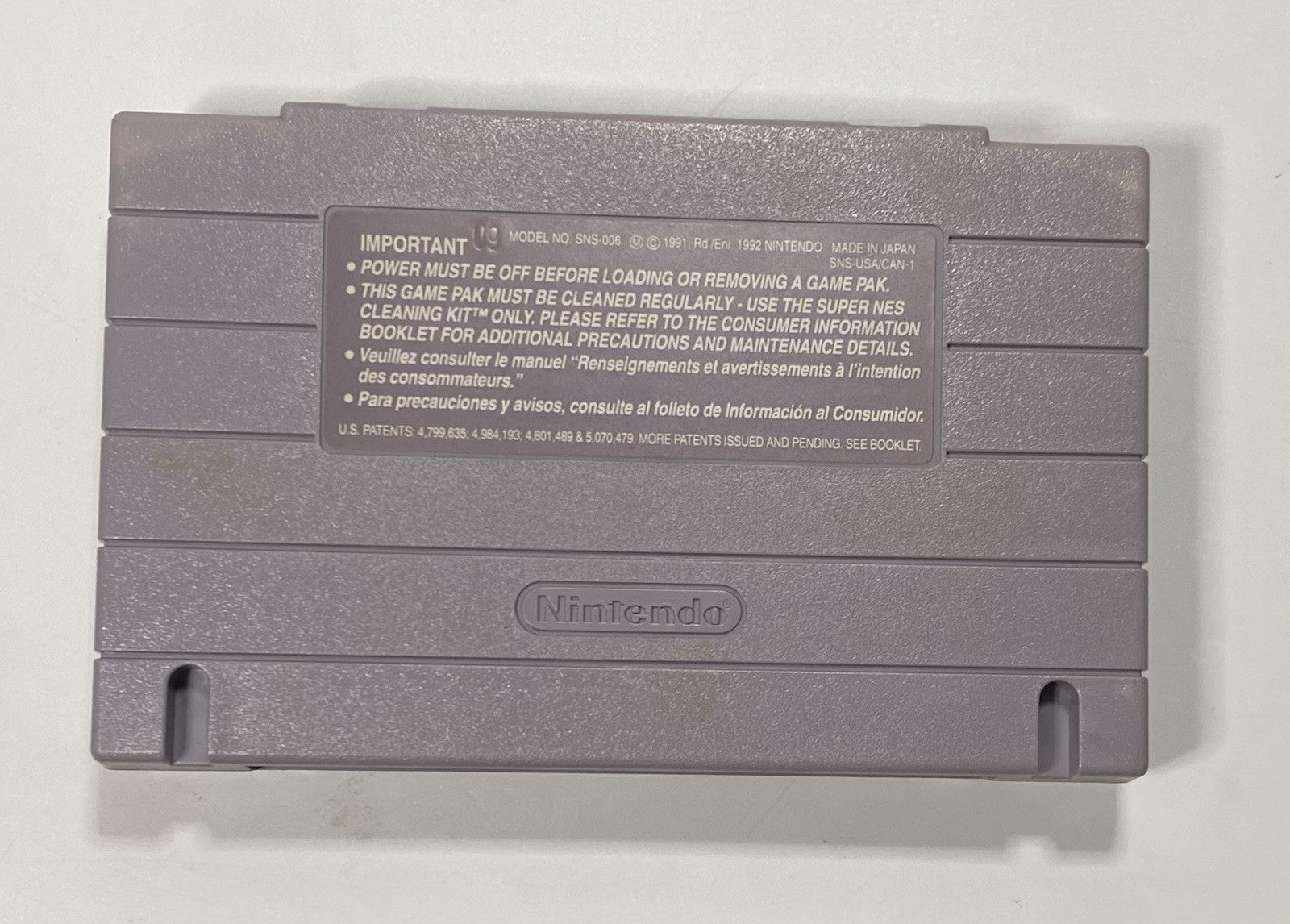 Jurassic Park (Super Nintendo Entertainment System SNES, 1993) TESTED & Works!