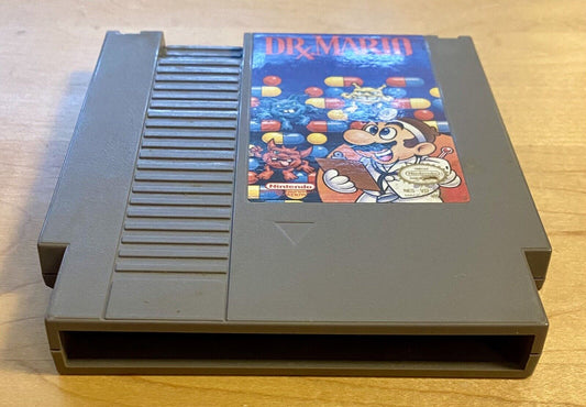 Dr. Mario (Nintendo Entertainment System NES, 1990) Authentic & Tested