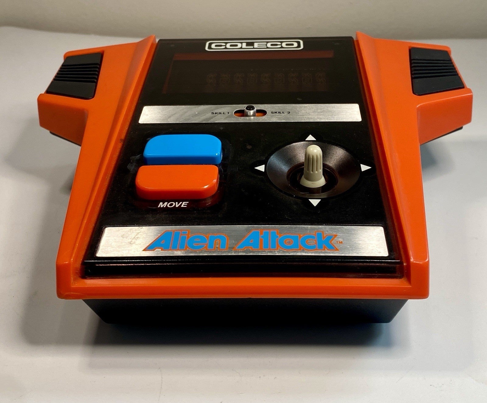 Vintage Alien Attack Electronic Handheld Game Complete w/ Box & Manual Tested