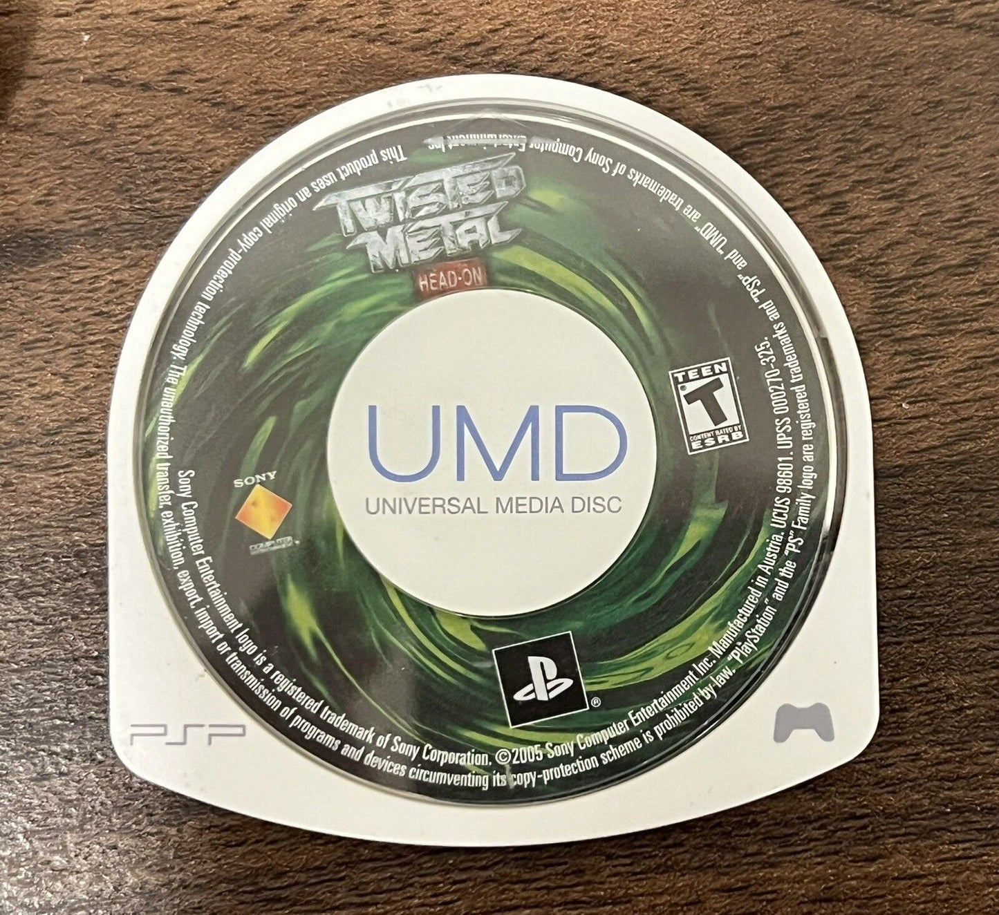 Twisted Metal: Head-On (Sony PSP, 2005) Disc Only With Case Tested & Works!