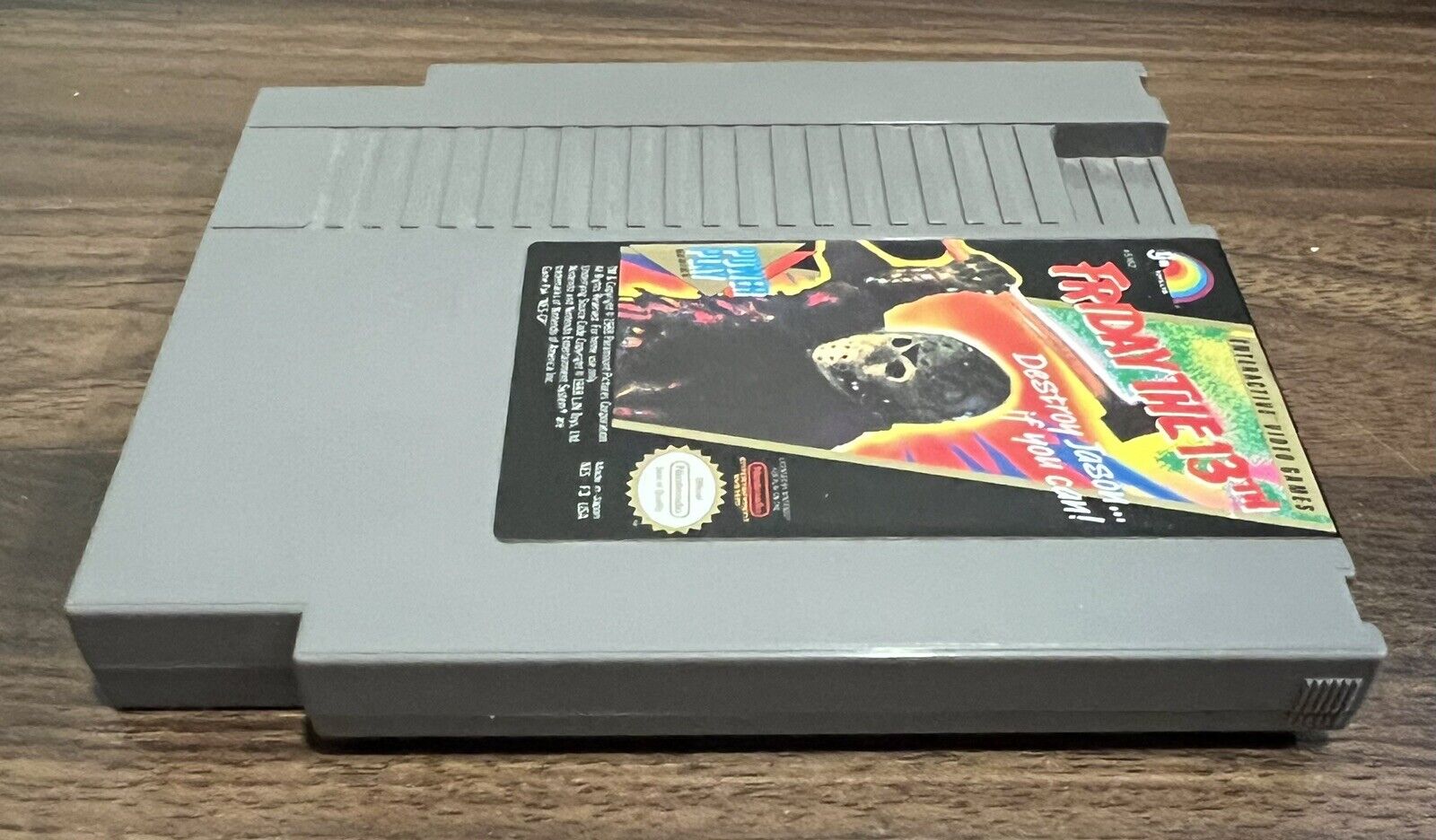 Friday the 13th Nintendo NES  Cartridge Only Authentic Tested!