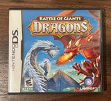 Battle of Giants: Dragons (Nintendo DS, 2009) Complete W/Manual & Inserts.