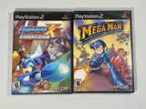 Mega Man X & Anniversary Collections Bundle (PlayStation 2 PS2) Both Tested
