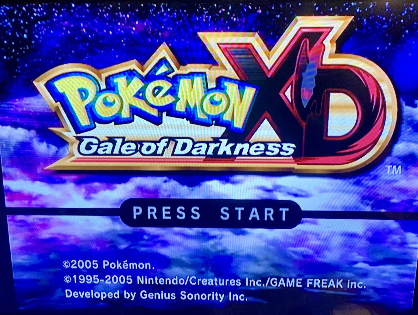 Pokemon XD: Gale of Darkness (GameCube, 2005) GC CIB W/ Manual & Inserts, Tested