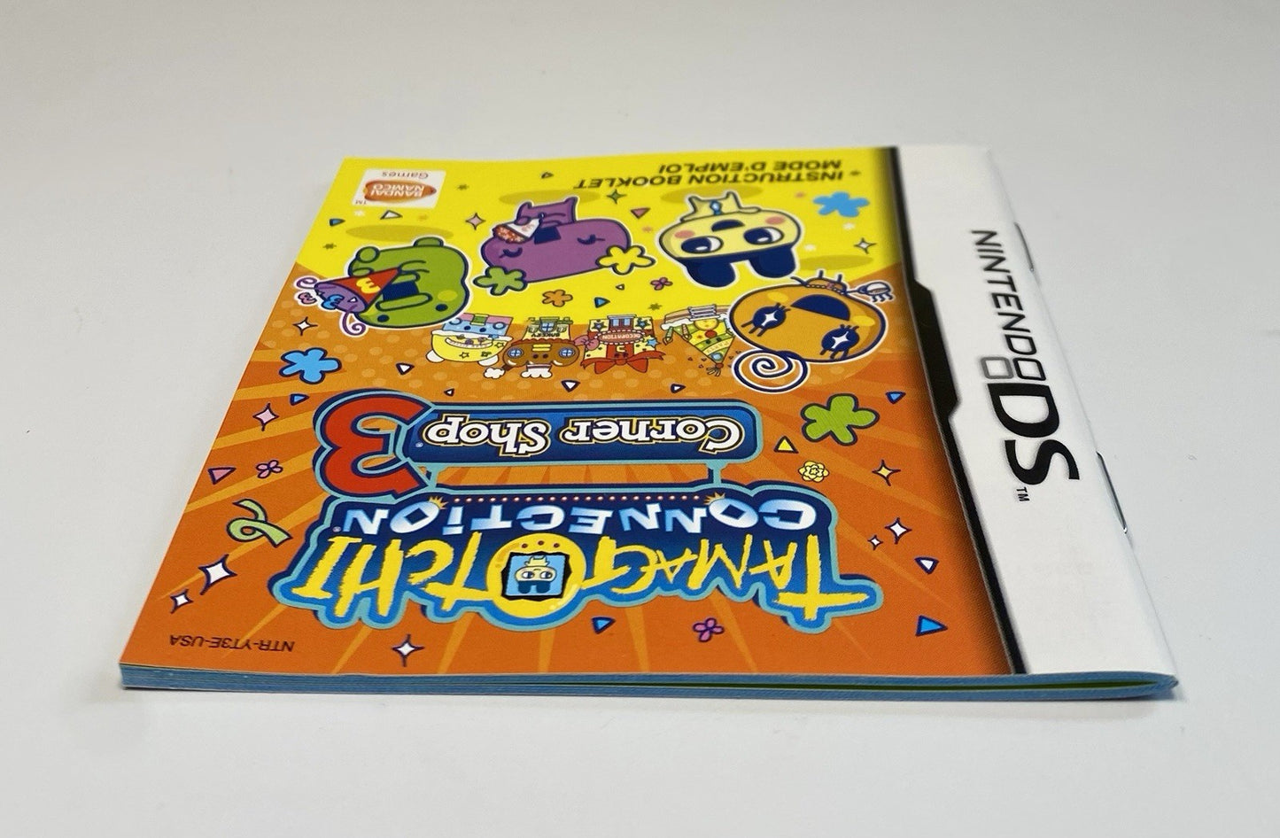 Tamagotchi Connection: Corner Shop 3 - Nintendo DS - CASE, MANUAL & INSERT ONLY