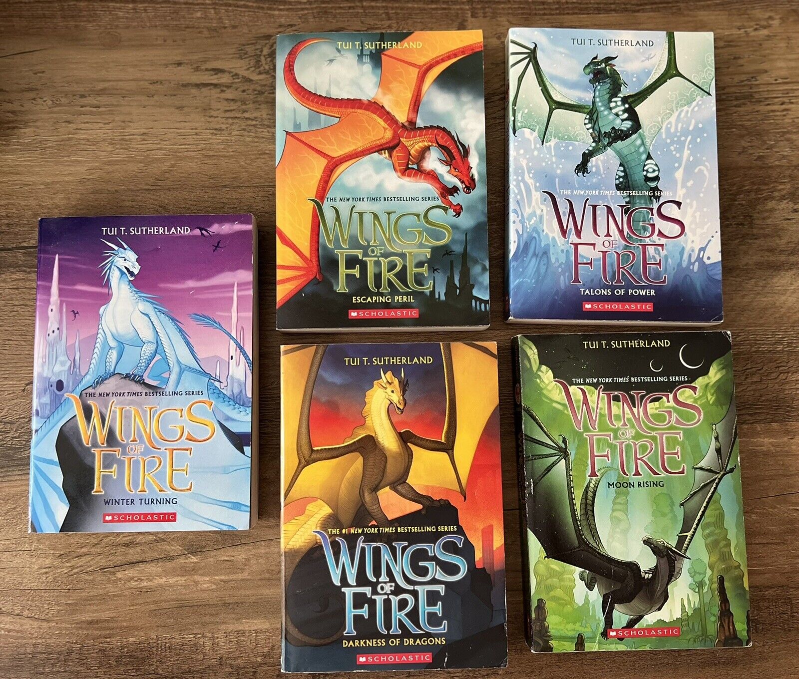 Wings of Fire Box Set, The Jade Mountain Prophecy [Books 6-10]