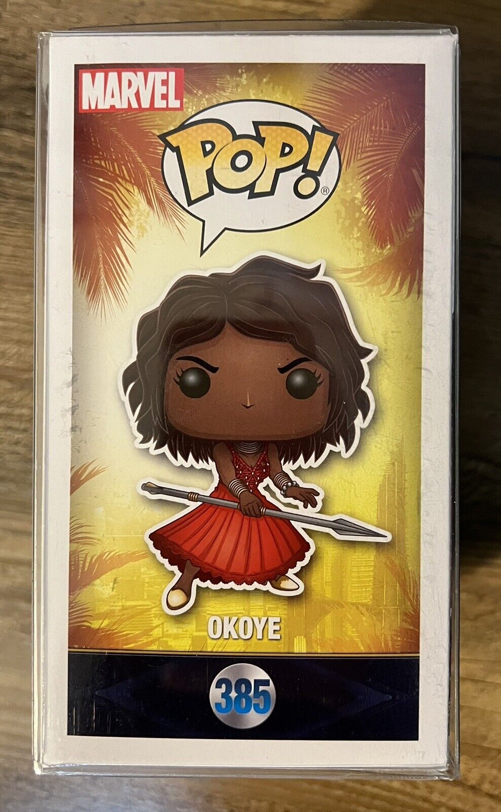 Funko Pop! Marvel Black Panther Okoye #385 2018 Fall NYCC Convention Exclusive