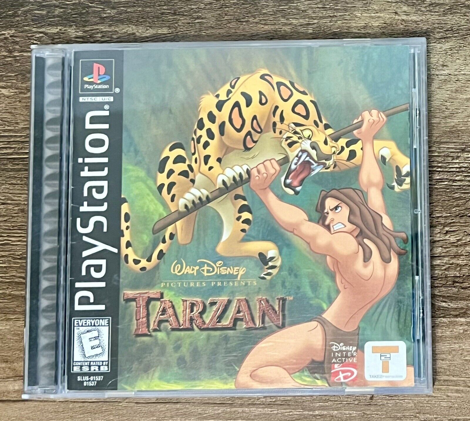 Disney's Tarzan PlayStation PS1 Black Label Complete CIB Tested W/ Manual