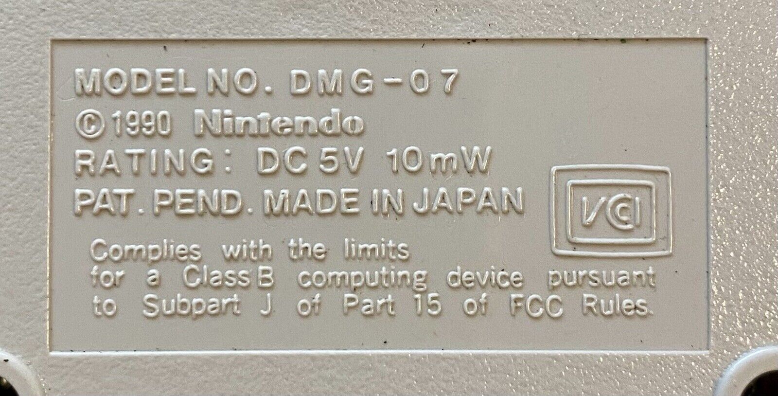 Official OEM Nintendo Game Boy Original Four Player Adapter Link Cable DMG-07