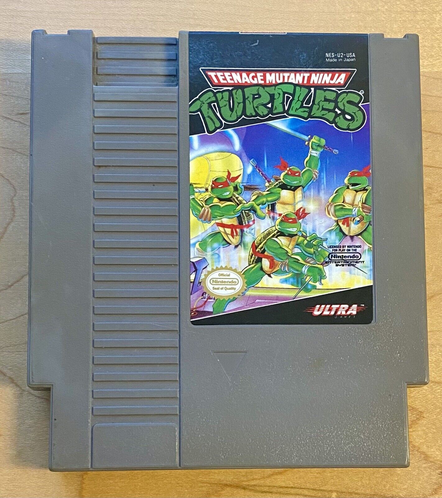 Teenage Mutant Ninja Turtles (Nintendo Entertainment System NES, 1990) Tested