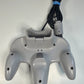 Grey Gray N64 Nintendo 64 Controller OEM w/ 8BitDo Hall Effect Joystick Tested