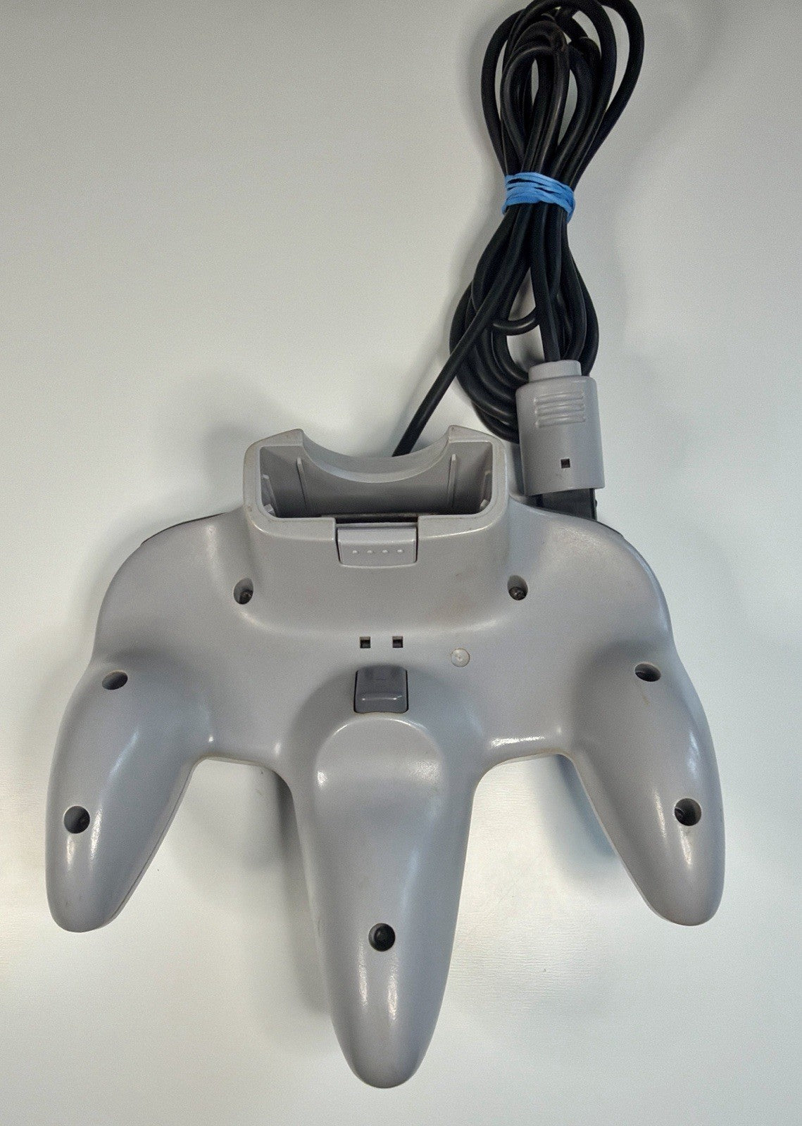 Grey Gray N64 Nintendo 64 Controller OEM w/ 8BitDo Hall Effect Joystick Tested