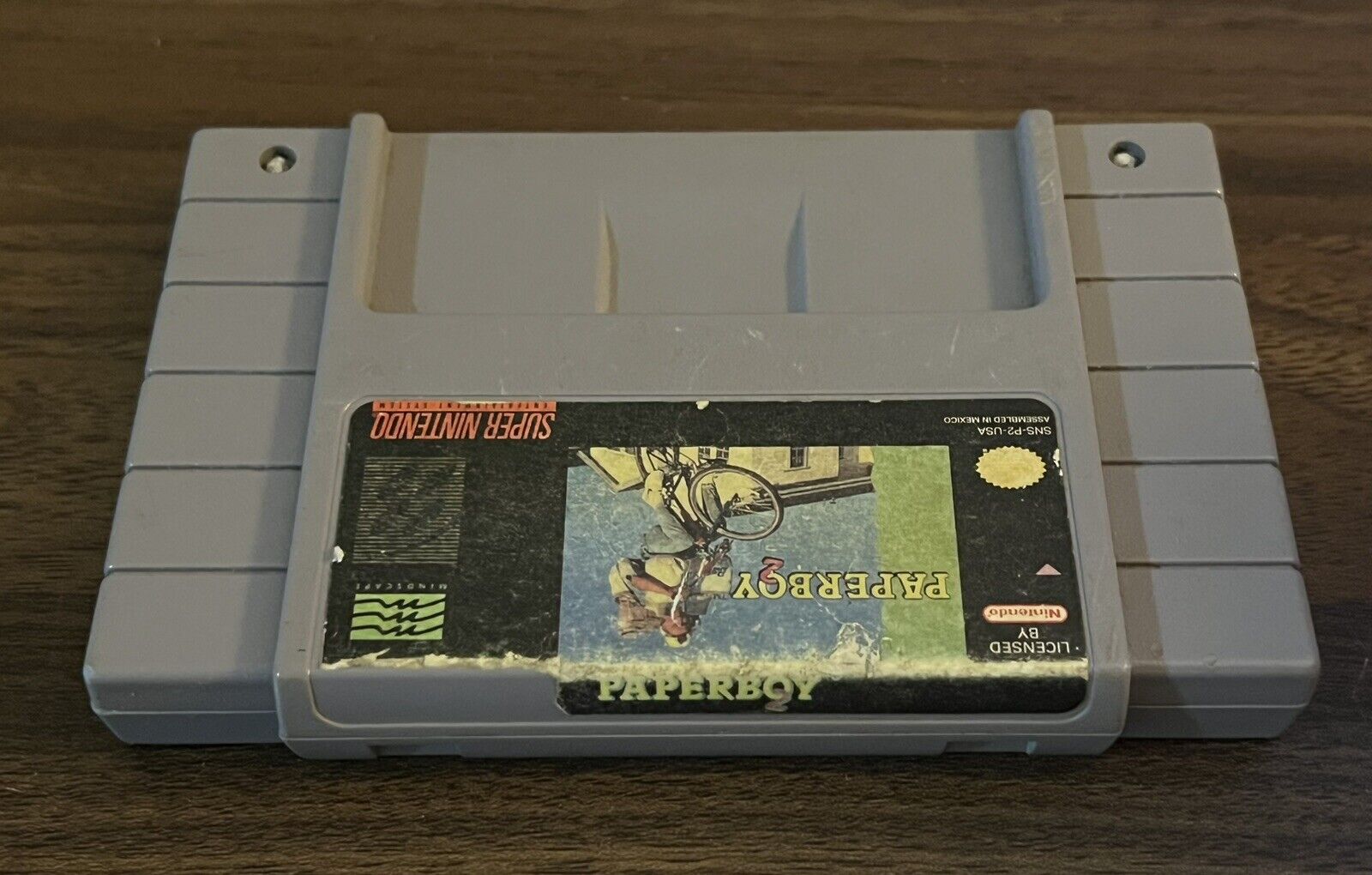 Paperboy 2 (Nintendo SNES, 1991) TESTED Authentic WORKS