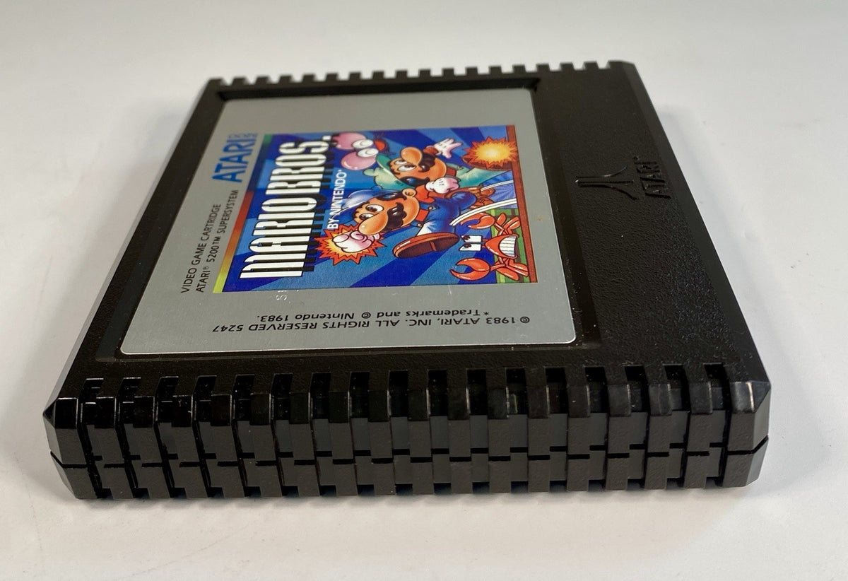 Mario Bros. (Atari 5200, 1983) Nintendo Cartridge And Manual, Tested & Works!