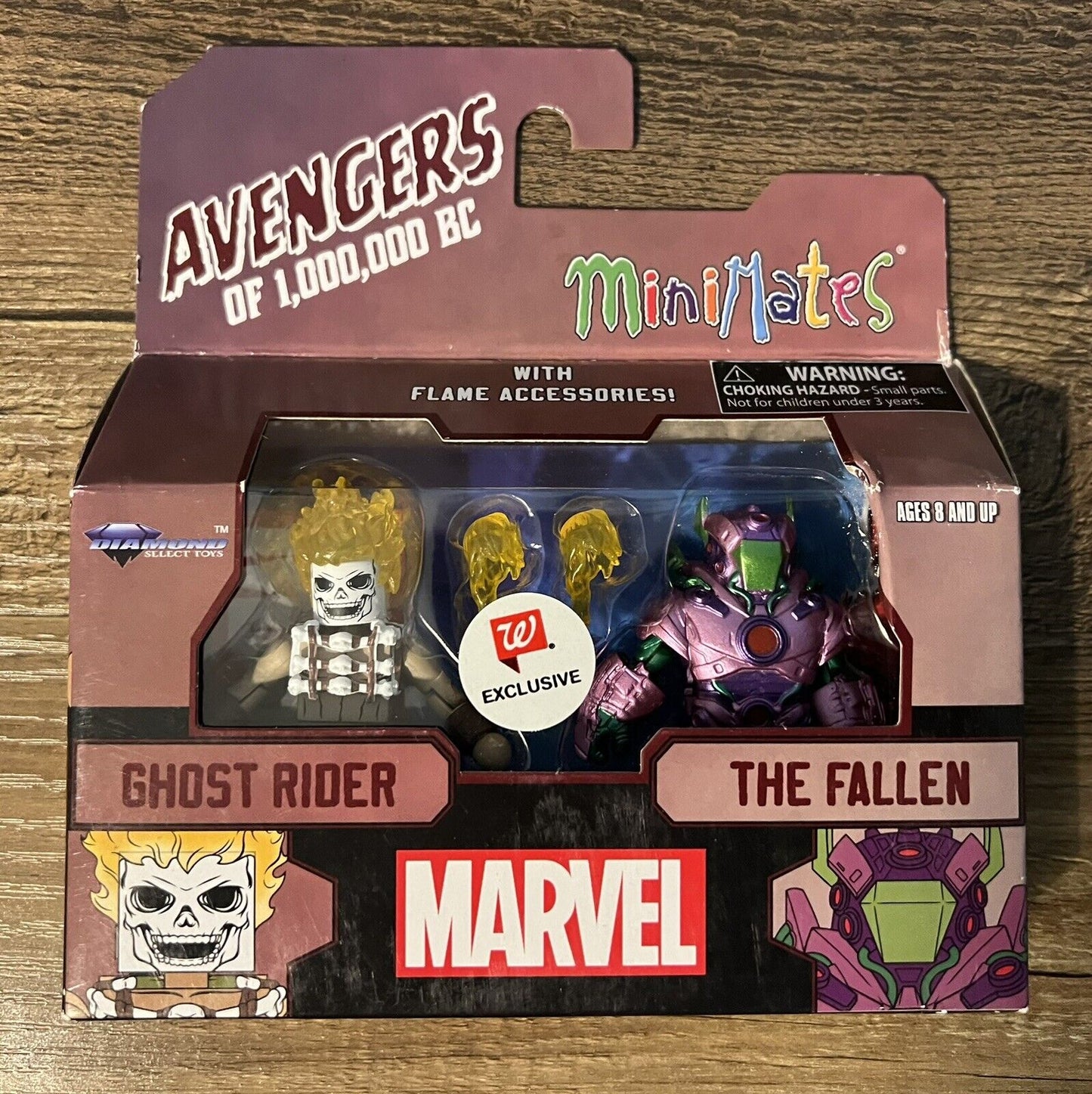 Marvel Minimates Walgreens Exclusive Avengers 1000000 BC Bundle Of 3 Packs Of 2