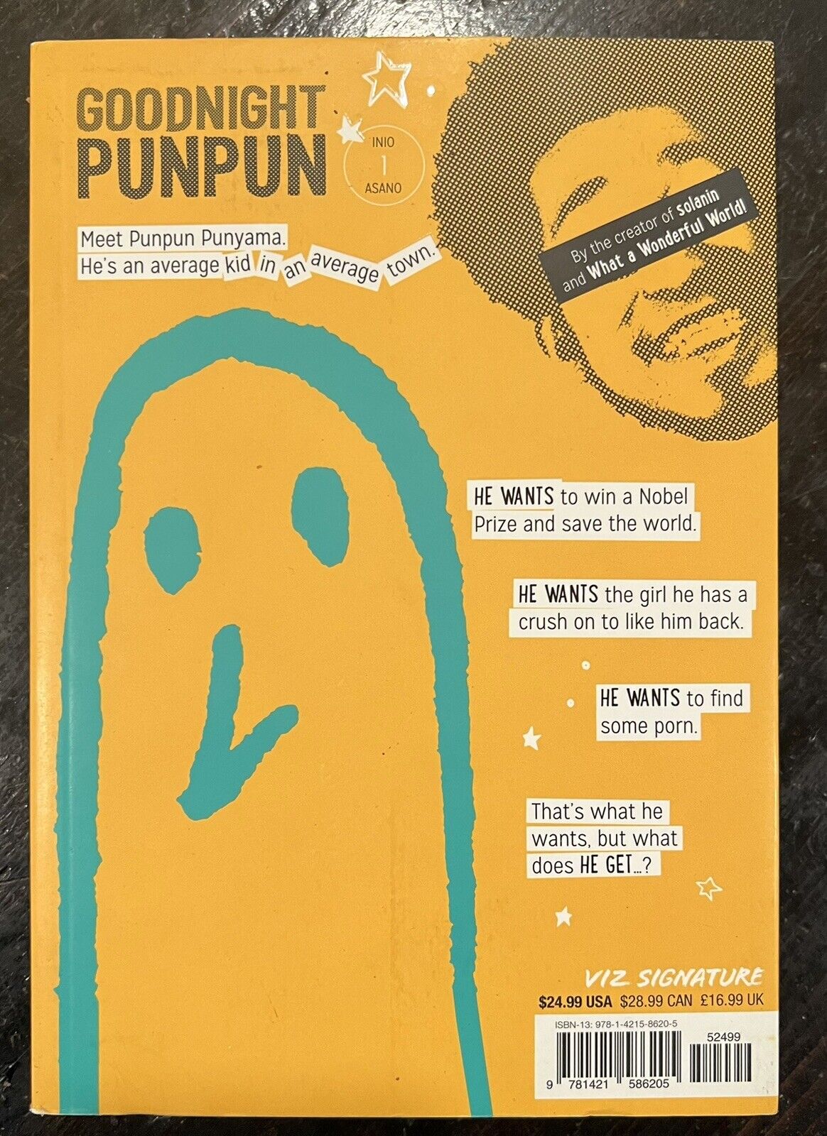 Goodnight Punpun Vol 1 Manga English Explicit Content Book Softcover Inio Asano