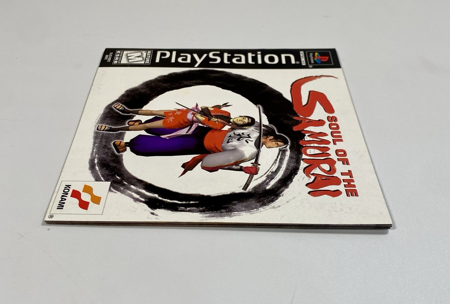 Soul of the Samurai (Sony PlayStation 1, 1999) Disc, Manual & Reg Card, Tested