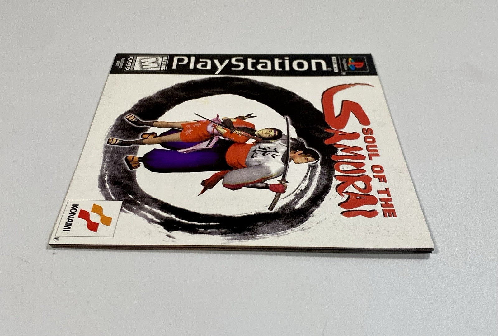 Soul of the Samurai (Sony PlayStation 1, 1999) Disc, Manual & Reg Card, Tested