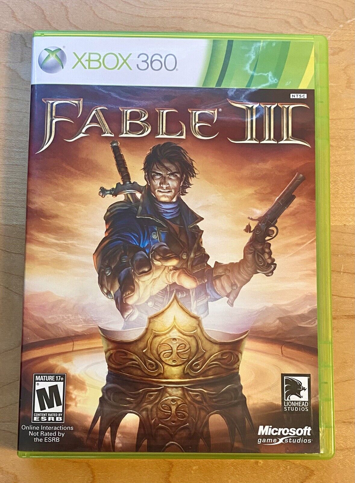 Fable II and Fable III Bundle (Microsoft Xbox 360, 2008, 2010) Both CIB, Tested