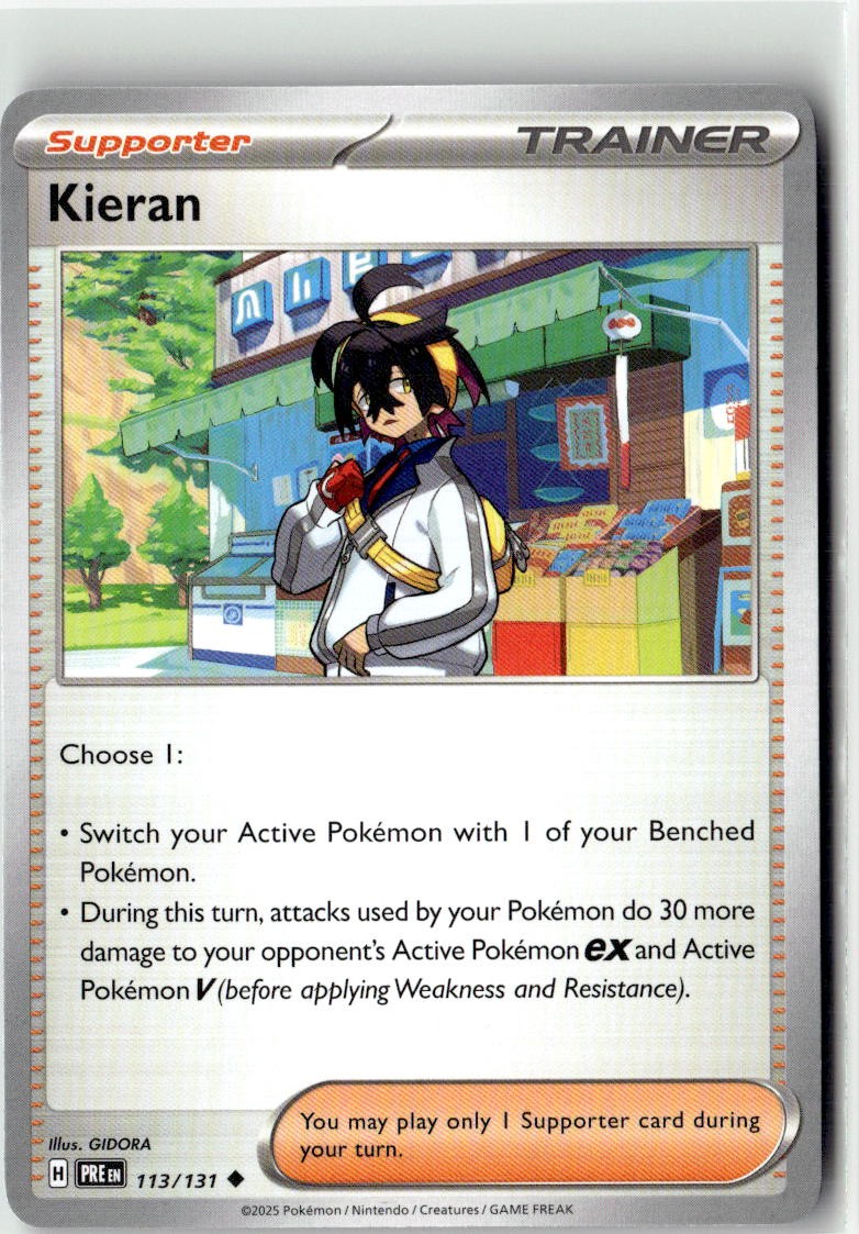 Kieran (SV: Prismatic Evolutions 113/131) NM