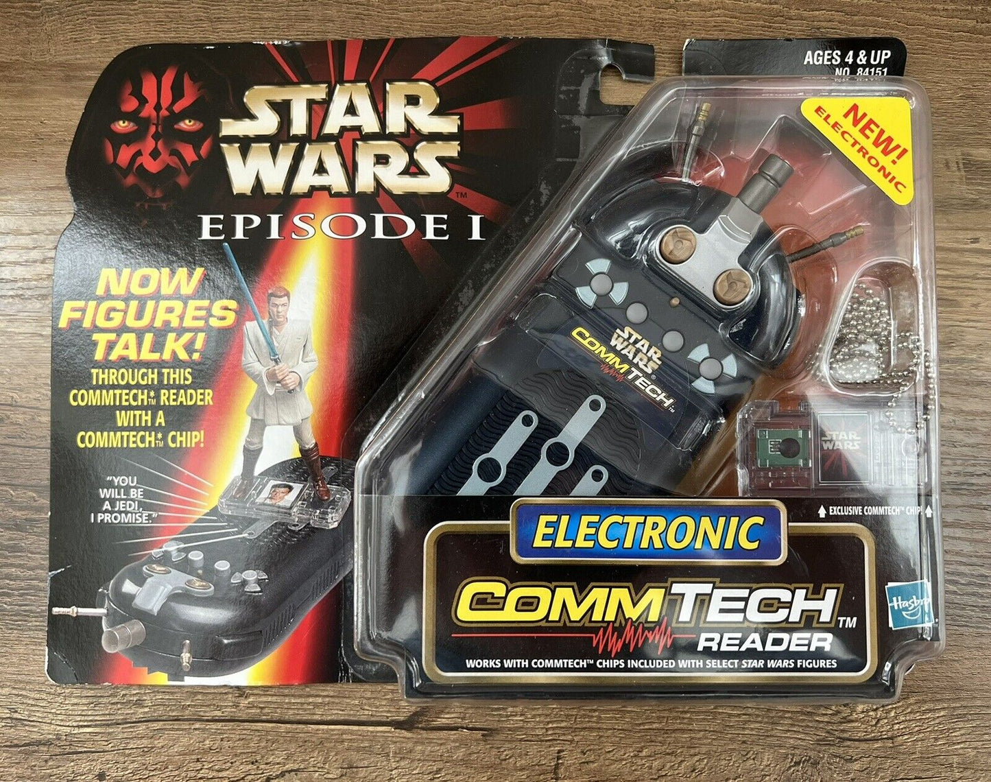 Star Wars Episode 1 Electronic COMMTECH READER Device 1999 With 5 Figures Sealed