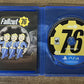 Fallout 76 (Sony PlayStation 4, PS4) Complete in Box CIB - Tested