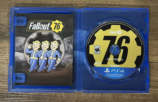 Fallout 76 (Sony PlayStation 4, PS4) Complete in Box CIB - Tested