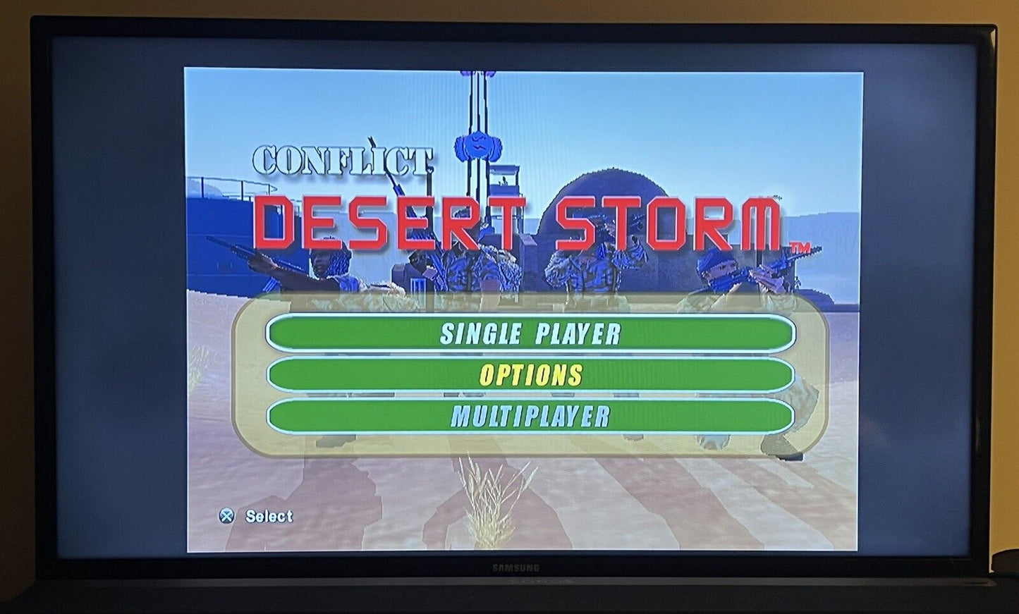 CONFLICT DESERT STORM GREATEST HITS  (Playstation 2, PS2) Tested CIB W Reg Card