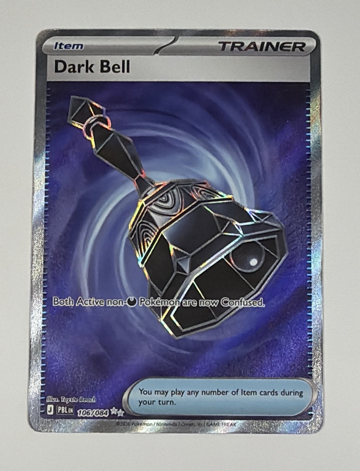 Pokemon TCG ME05: Pitch Black Dark Bell 106/084 Ultra Rare NM Near Mint
