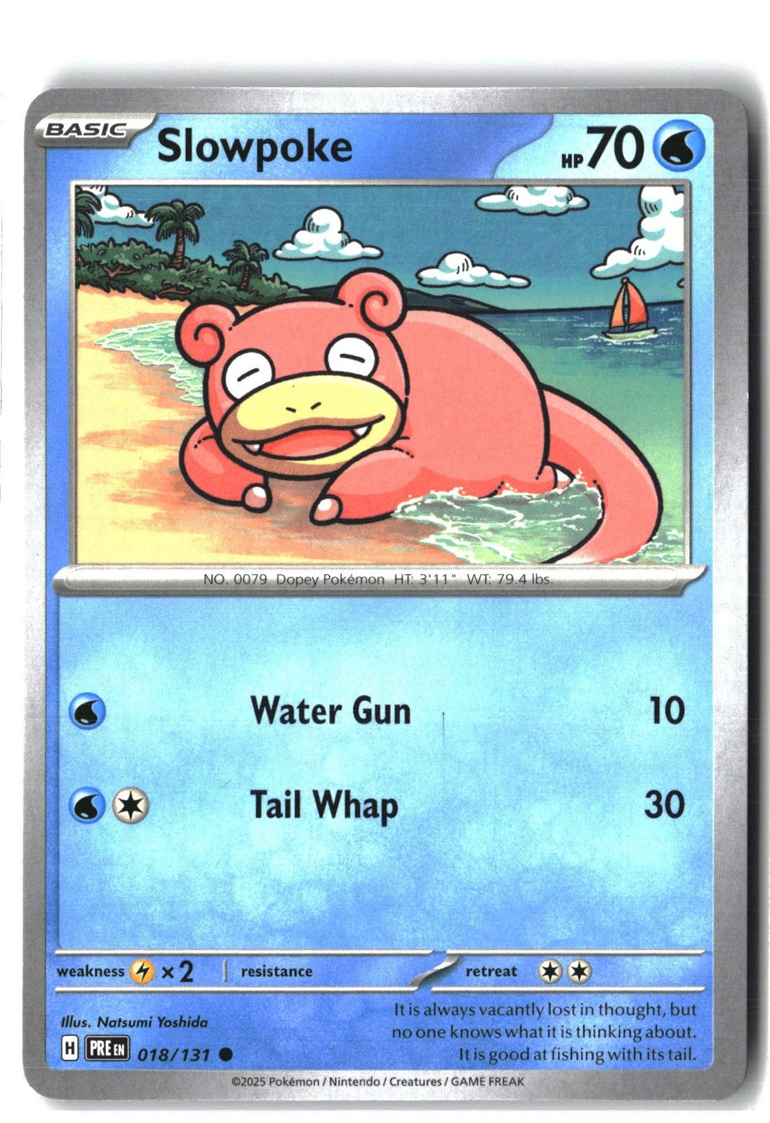 Slowpoke (SV: Prismatic Evolutions 018/131) NM