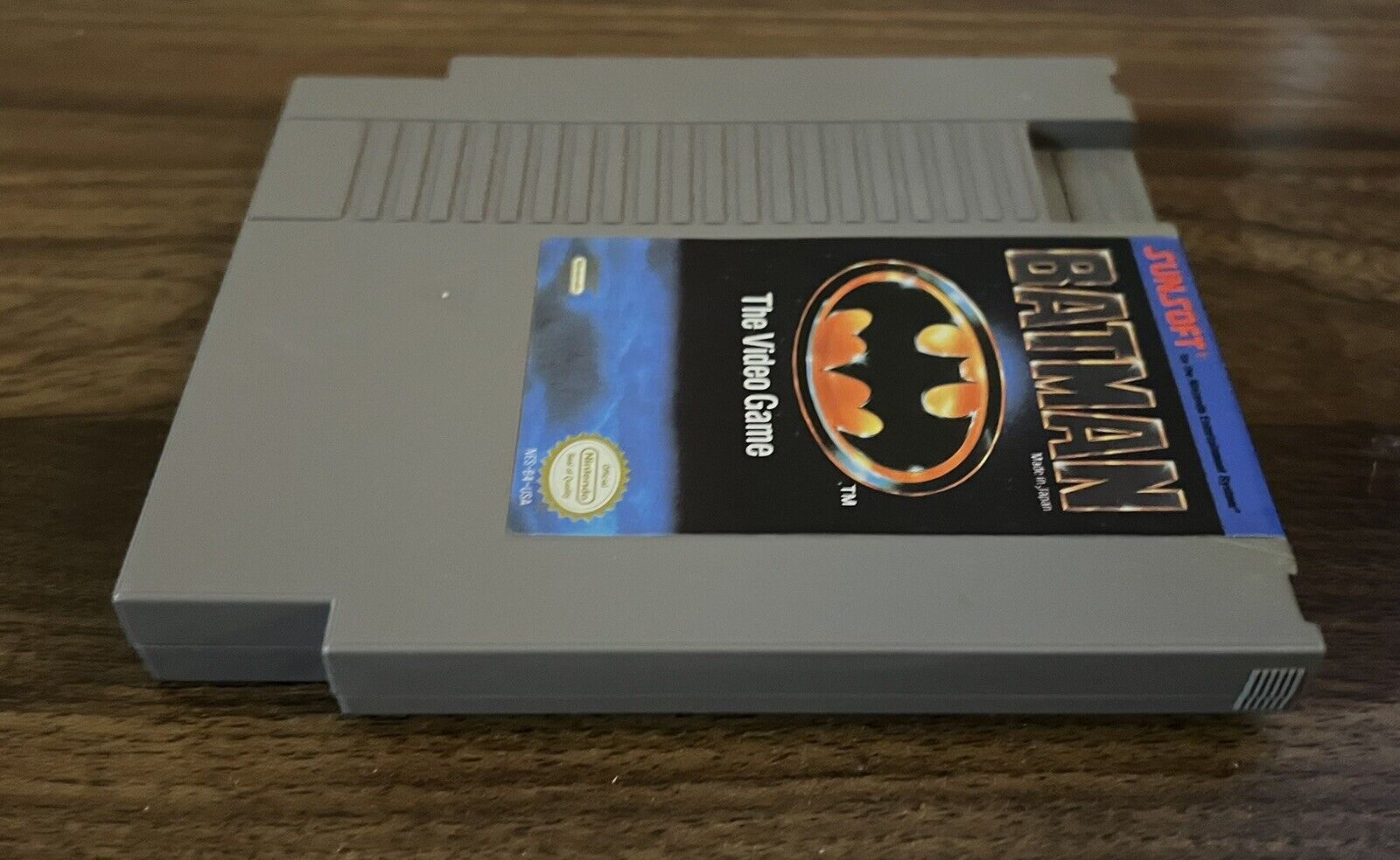 Batman The Video Game Nintendo NES Original Cleaned Tested Authentic Works! Mint