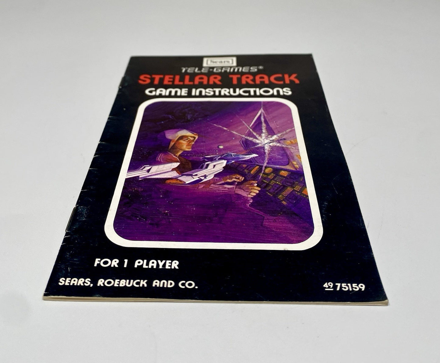 Stellar Track Atari 2600 Sears Tele-Games Manual Only