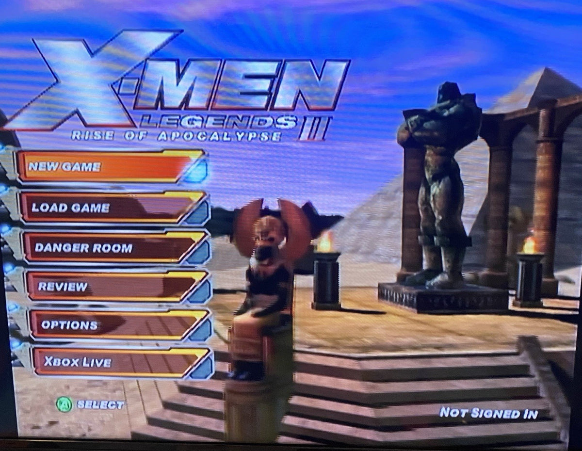 X-Men Legends 2 II: Rise of Apocalypse (Xbox, 2005) Complete CIB Tested Working