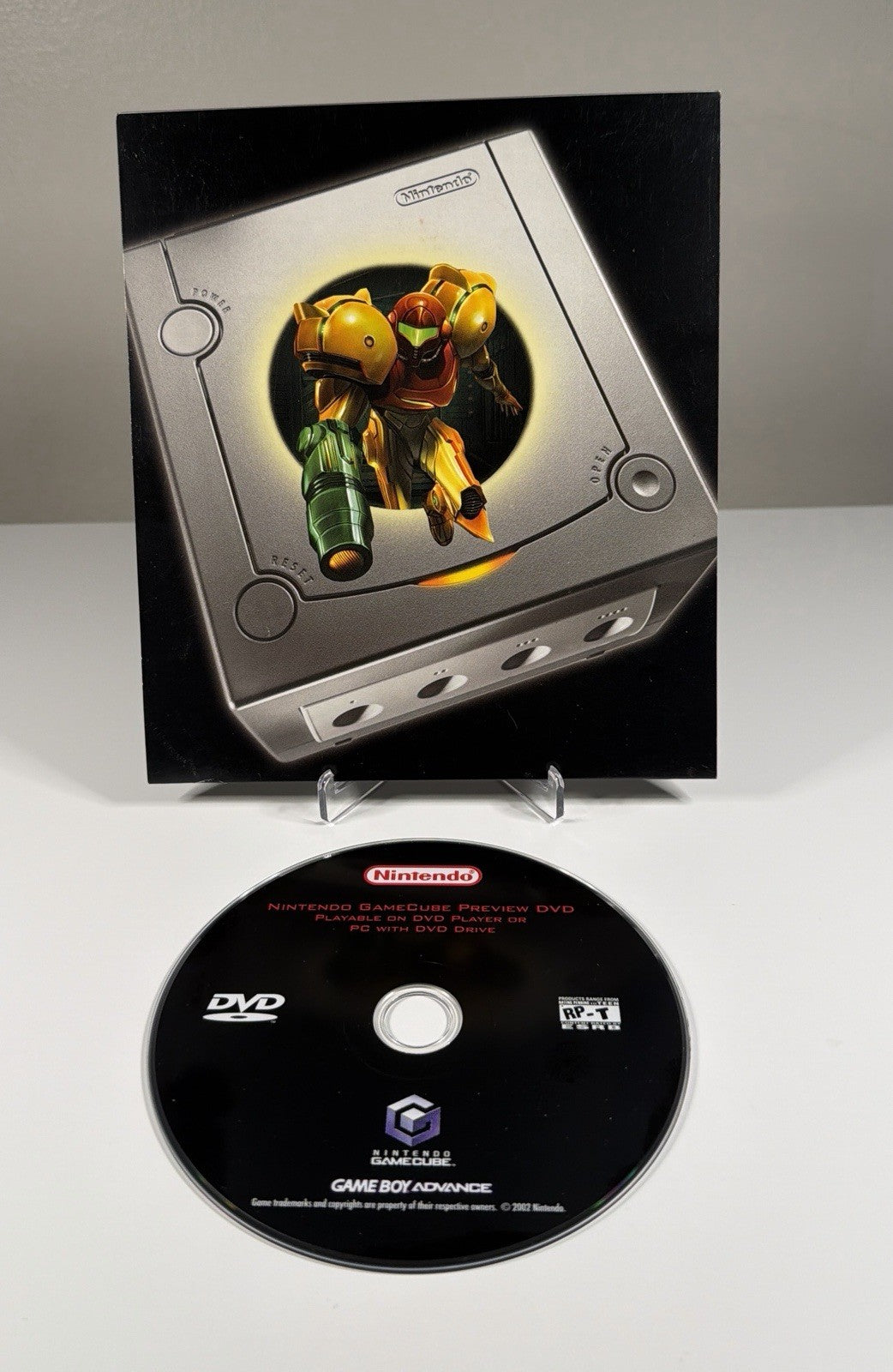 Nintendo GameCube Preview DVD Promo PreLaunch Promotion disc Tested & Working