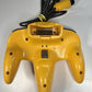 Yellow N64 Nintendo 64 Controller OEM w/ 8BitDo Hall Effect Joystick Tested