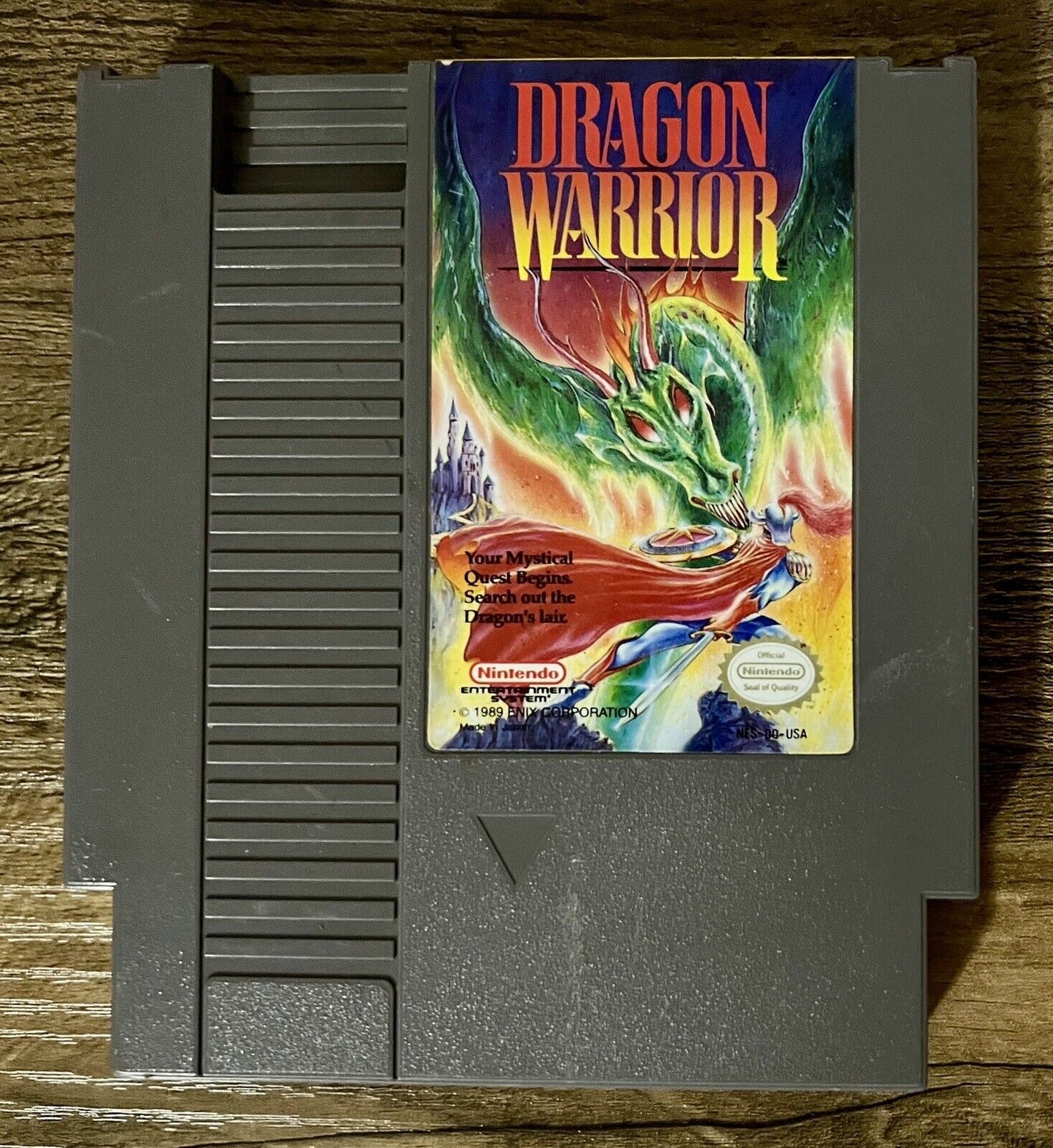 Dragon Warrior (Nintendo NES) Cartridge Only, Authentic, Tested & Works!