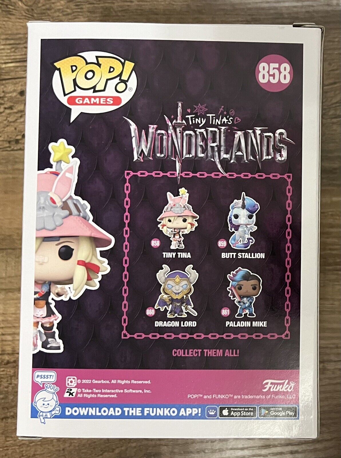 G3 Funko Pop Wonderlands TINY TINA Vinyl Figure 858