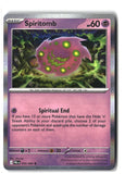 Spiritomb Holofoil NM (Pitch Black 035/084)