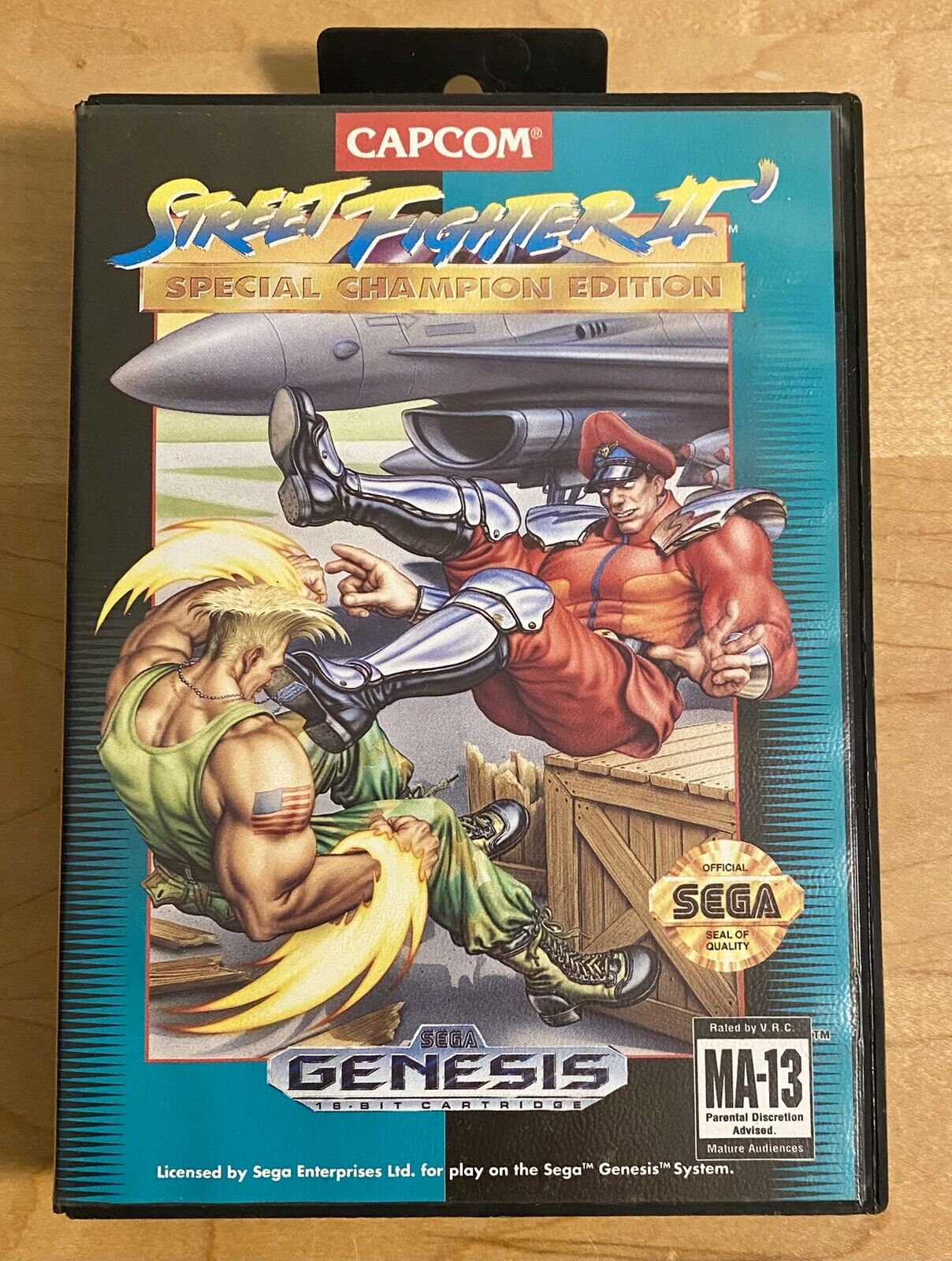 Street Fighter II': Special Champion Edition (Sega Genesis, 1993) In Box, Tested