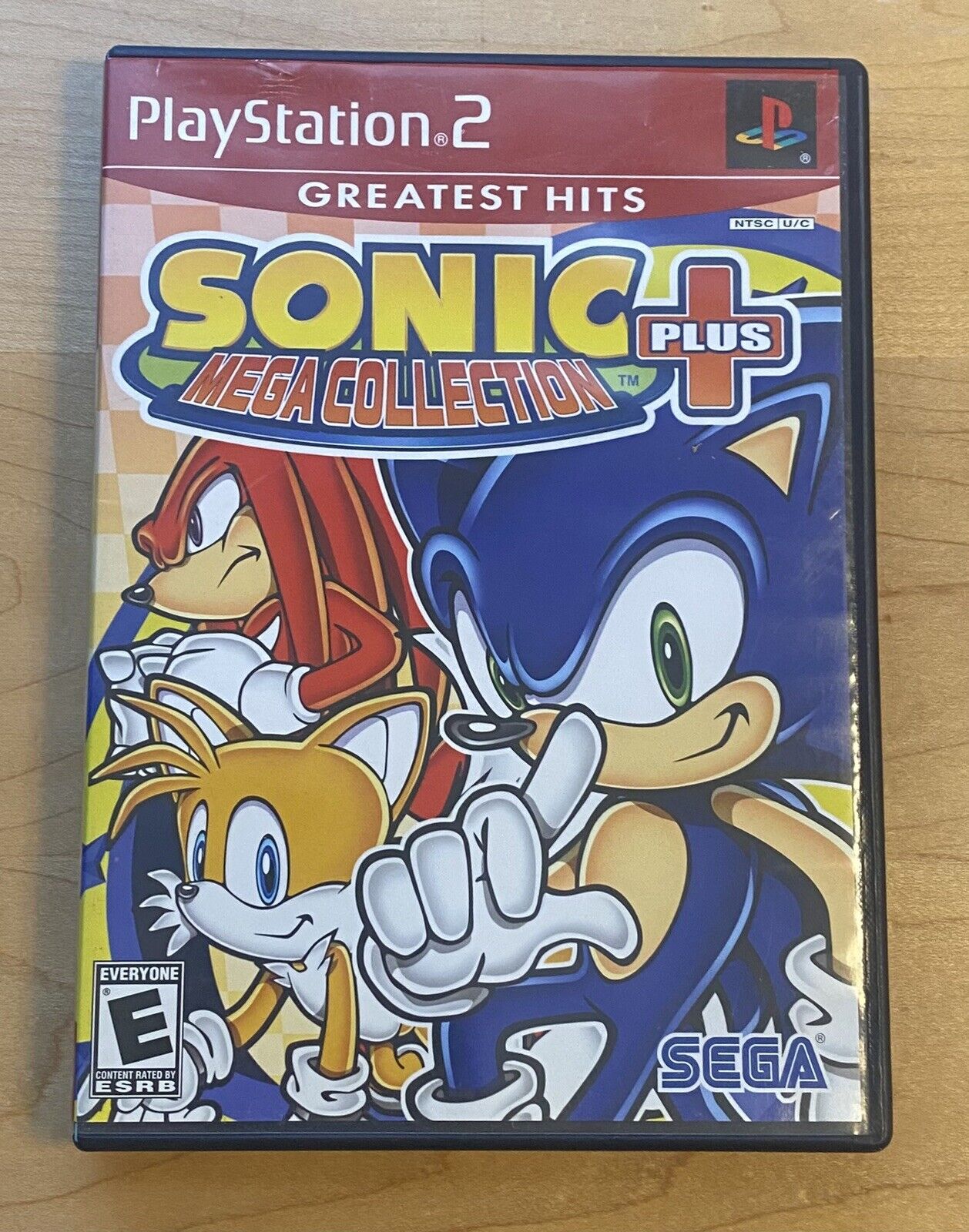 Sonic Mega Collection Plus (Sony Playstation 2 PS2, 2004) CIB W/ Manual, Tested