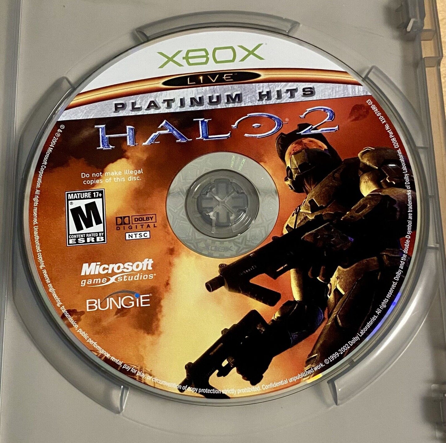 Halo 2 (Microsoft Xbox, 2004) Platinum Hits, CIB w/ Manual, Authentic & Tested