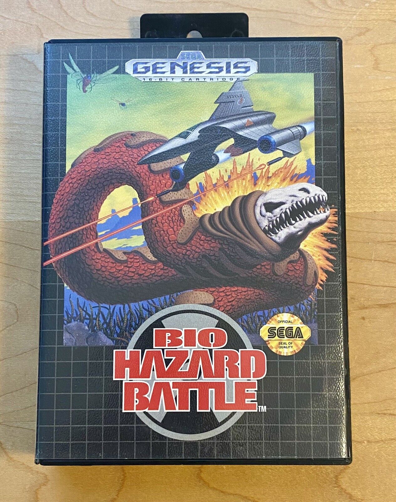 Bio-Hazard Battle (Sega Genesis, 1992) CIB W/ Manual, Authentic & Tested