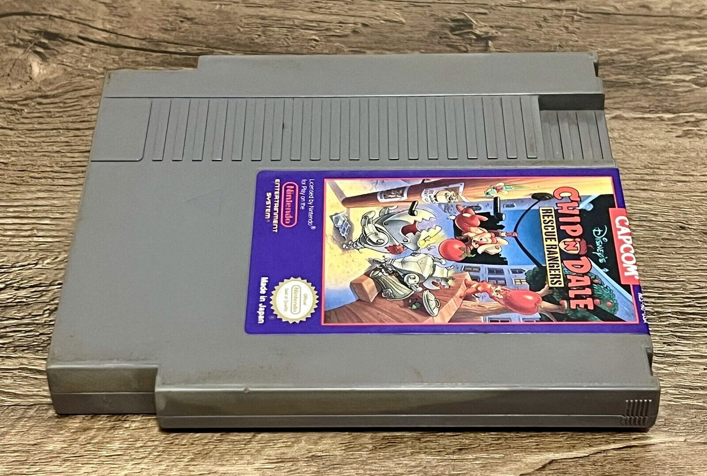 Disney's Chip 'N Dale: Rescue Rangers (Nintendo NES, 1990) Authentic & Tested!