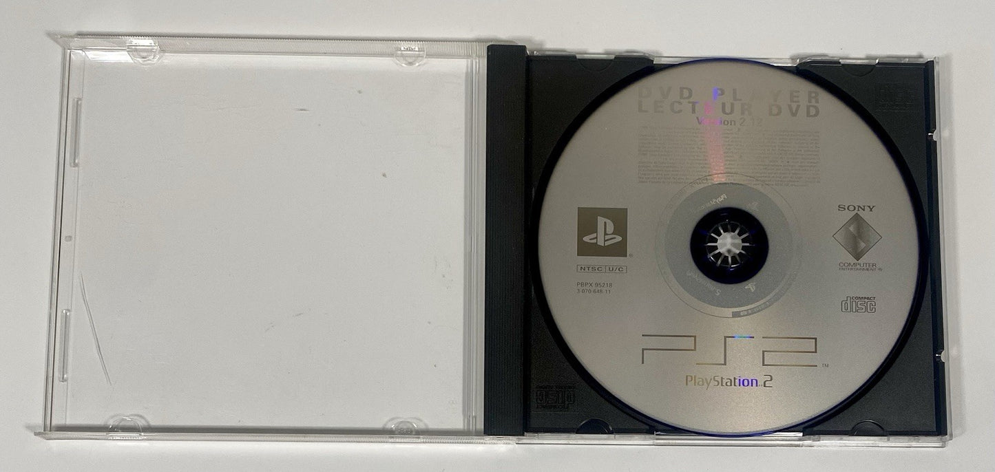 Sony PS2 DVD Remote Control & DVD Player Disc. No Dongle. DVD Tested & Works