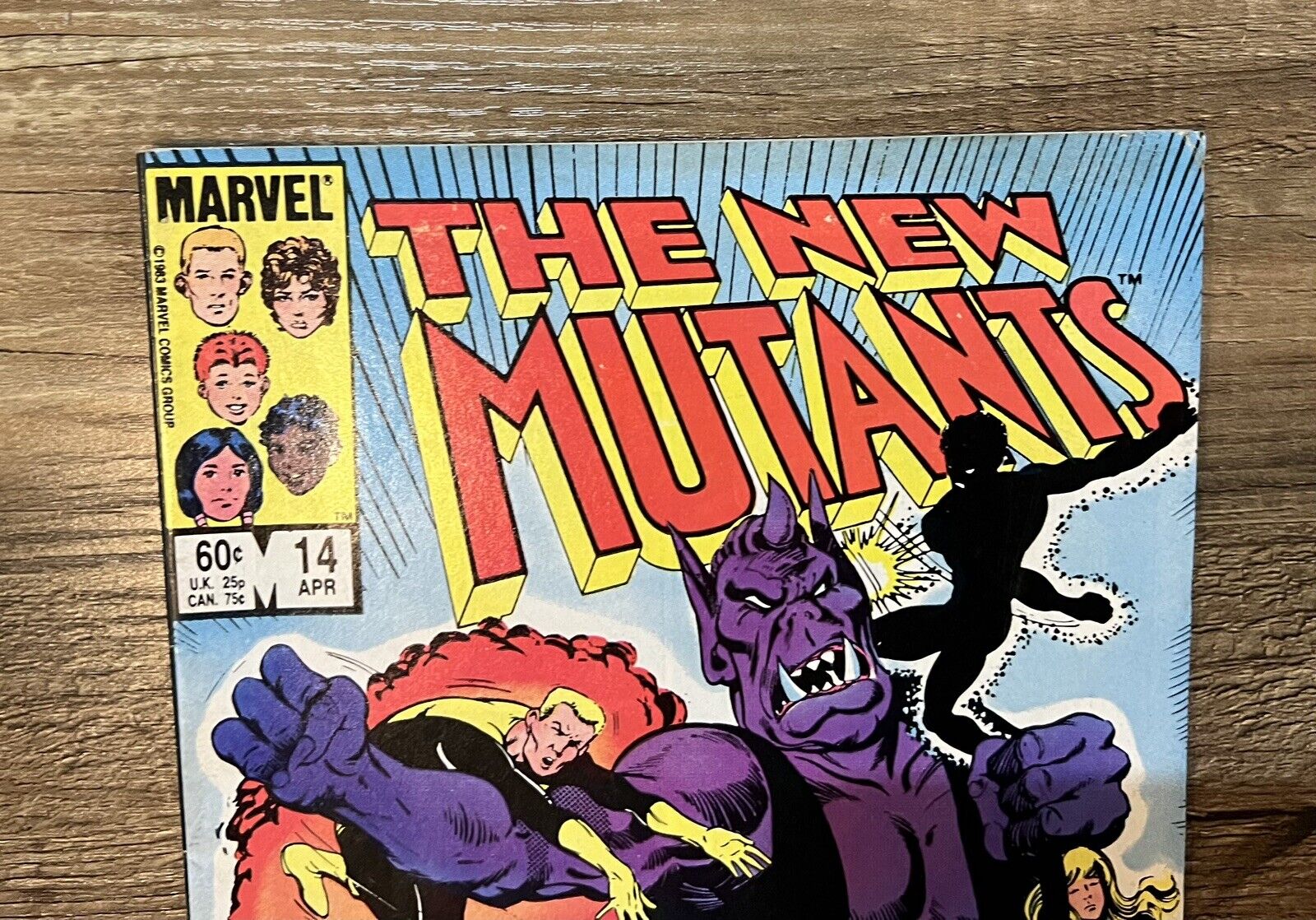 The New Mutants #14 Newsstand Marvel Comics 1984